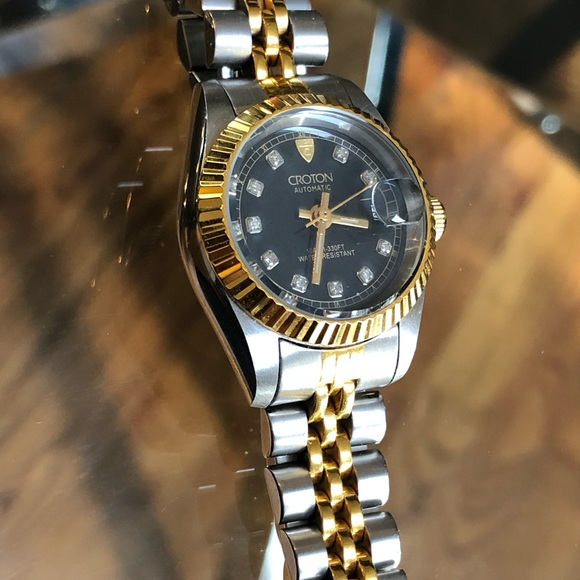 Croton Automatic Diamond Ladies Watch - Picture 4 of 9